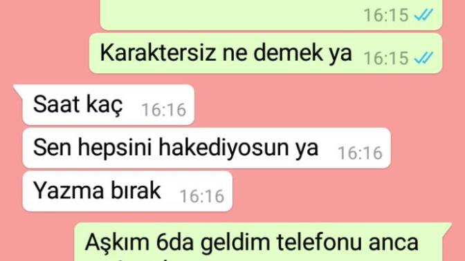 Wp konuşmalarına bakar mısınızz? Sizce ne yapmalıyım? Mesaj atayım mı?