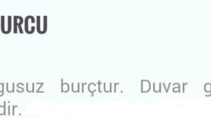 Oğlak burcu olanlar için diyorum sürekli duygusuz olarak nitelendiriliyor musunuz?