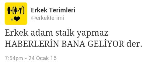 Stalk yapar mısınız?