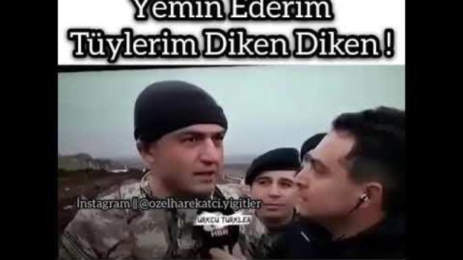 Biz 7 yaşında soğuktan titreyerek varlığım Türk varlığına armağan olsun derken şaka yapmıyorduk Diyen asker çok etkileyici deilmi?
