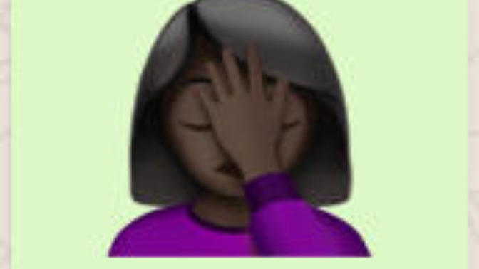 “🤦🏿‍♀️“bu emoji ne anlama geliyor?