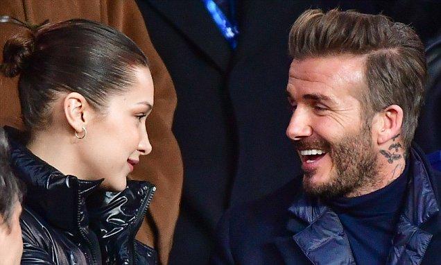 PSG-Real Madrid Maçını İzlemeye Gidip Bella Hadid'i İzleyen David Beckham'da Olduğu Gibi Güzel kadınlar Her Daim Sizi Cezbeder Mi?