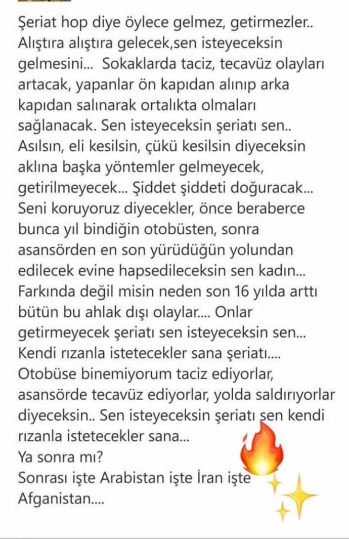 Şeriat nasıl gelir biliyor musunuz?