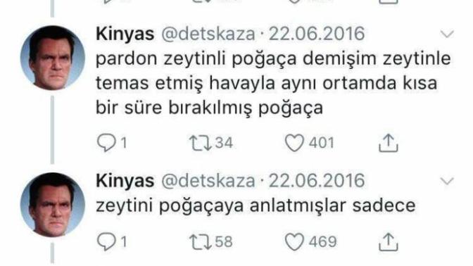 Siz hiç içinde dolu dolu zeytin olan bir zeytinli poğaça yediniz mi?