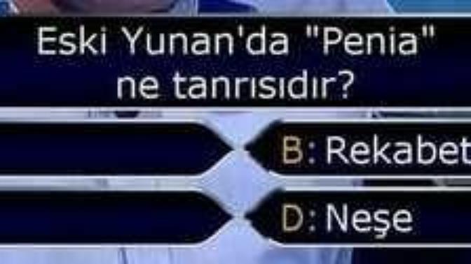 Eski Yunan'da "Penia" ne tanrısıdır?