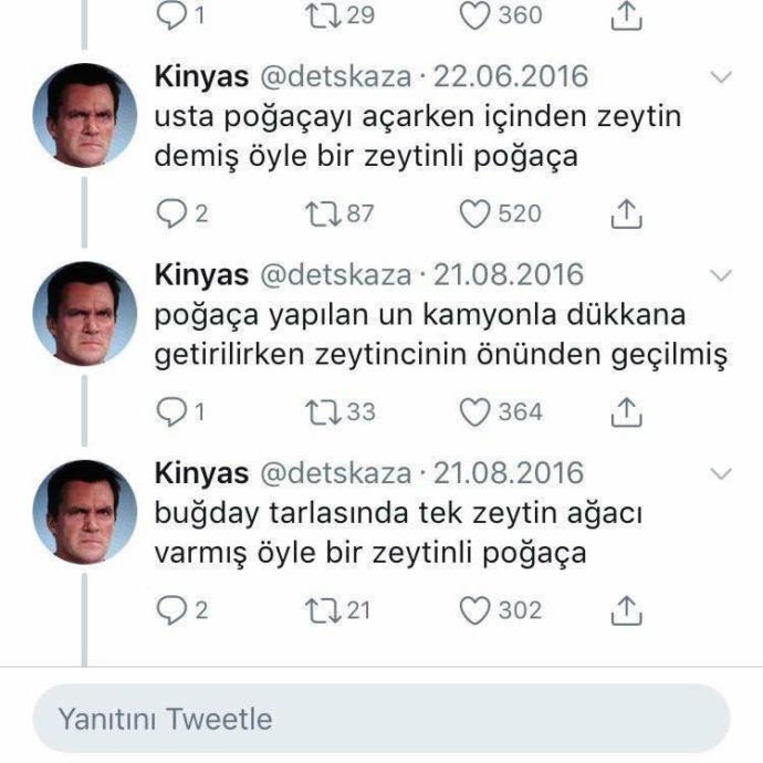 Aldığı zeytinli pohaça’da zeytin olmamasına sinirlenen adam sizce haklımı?