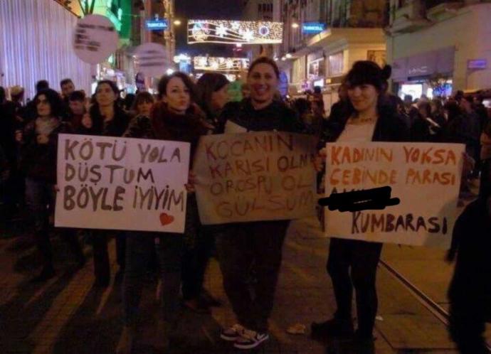 8mart dünya kadinlar günü taksim yürüyusu, feminizm bumu??