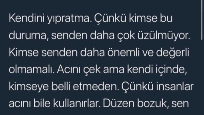 İnsanları kullanmayın?