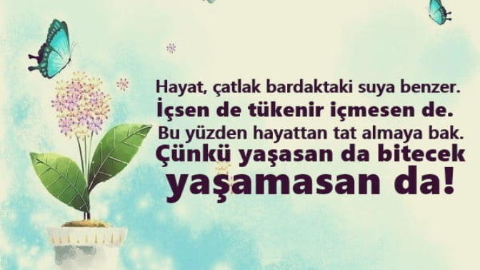Hayattan zevk almayı bilenler denmisiniz yoksa umudu kesenlerden mi?