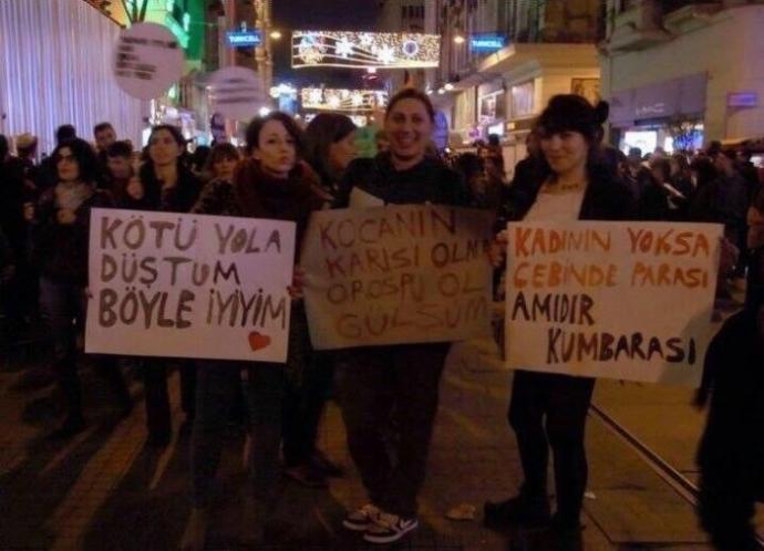 Emekçi kadınlar gününde feministlerin rezillikleri hakkında ne düşünüyorsunuz?
