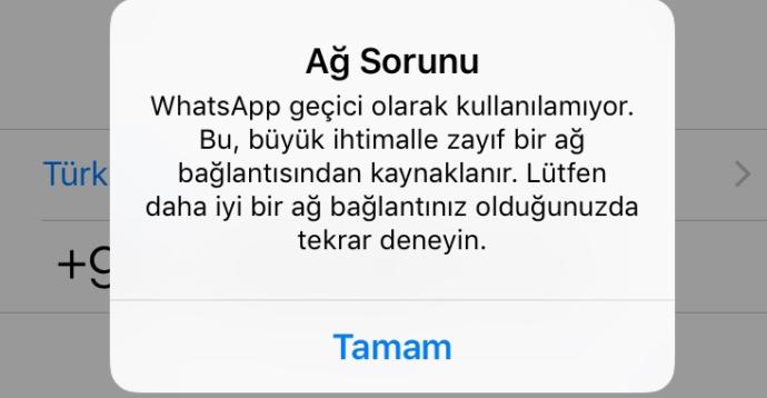 Bu WhatsApp sorunu sizde de var mı yaa ne yapmalıyım ?