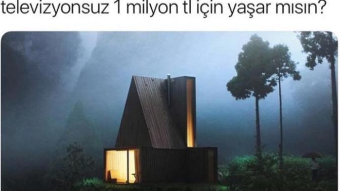 Bu evde 2 ay boyunca internetsiz ve telefonsuz 1 milyon tl için yaşar mısın?