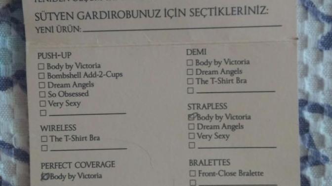 Victoria's Devret sütyen bedeni anlayan var mı?