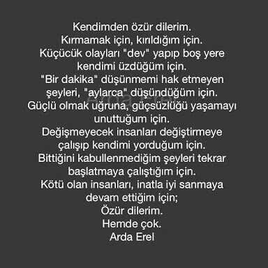 En çok sevdiğiniz yazı, söz, şiir nedir? Ve kime ait??