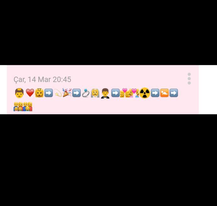 WhatsApp hazır emoji mesajları