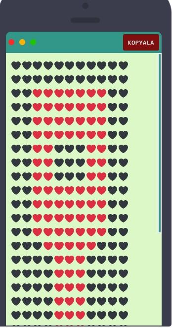 Sevgiliye hazır WhatsApp emoji mesajları neler, öneriniz var mı?