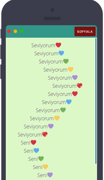 Sevgiliye hazır WhatsApp emoji mesajları neler, öneriniz var mı?
