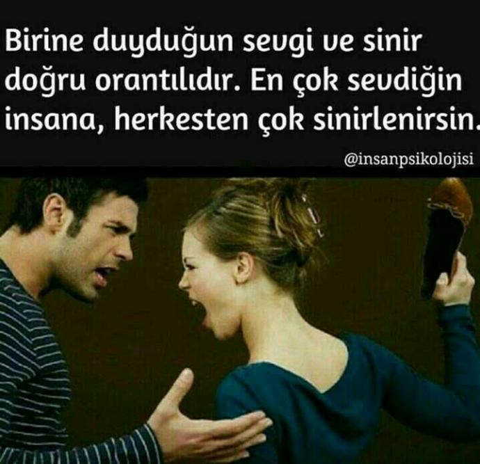 İnsanlar en çok kavga ettiğini daha çok severmiş. Hayatınızda en çok kavga ettiğiniz/tartıştığınız insan kim??