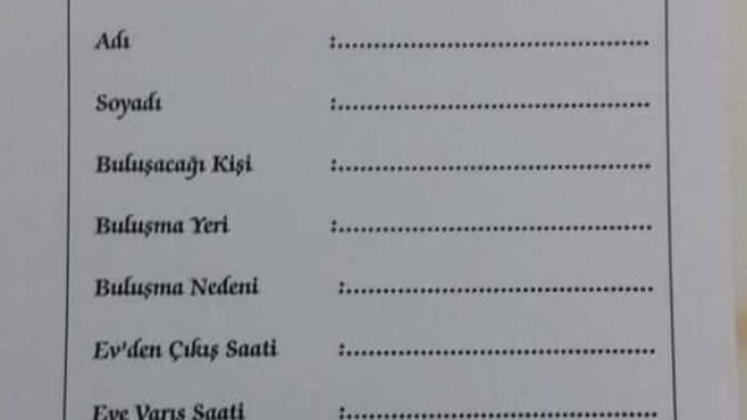Hanımcılar için izin belgesi hazırladık. Sizce bu işe yarar mı?