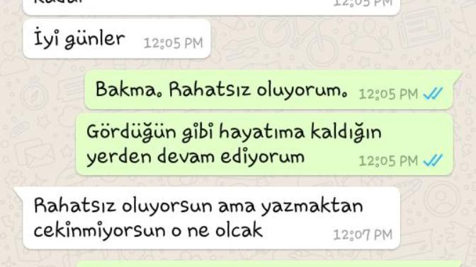 Eski sevgilim hikâyelerime bakması?