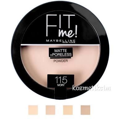 Maybelline Fit Me Matte and Poreless Pudra<br />Hakkın da bilgi sahibi olmak isteyen var mı acaba ?