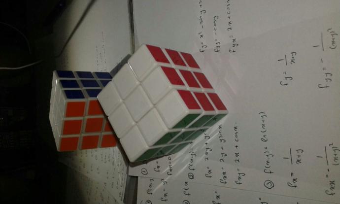 Rubik küp çözümünü biliyor musunu??