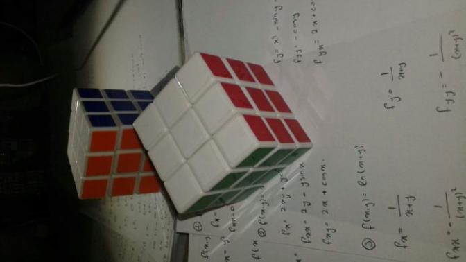 Rubik küp çözümünü biliyor musunu?