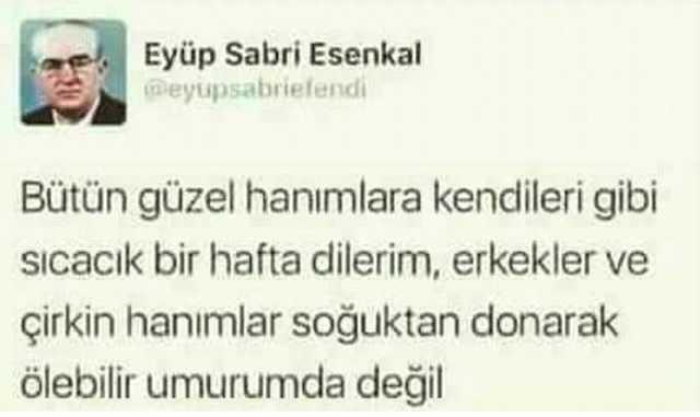 Eyüp Amca Haklı mı ??