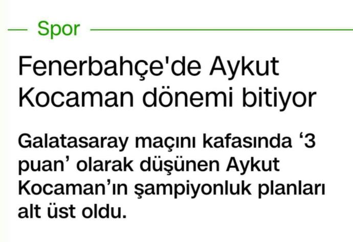 Aykut Kocamanın gitmesi doğru olur mu sizce??