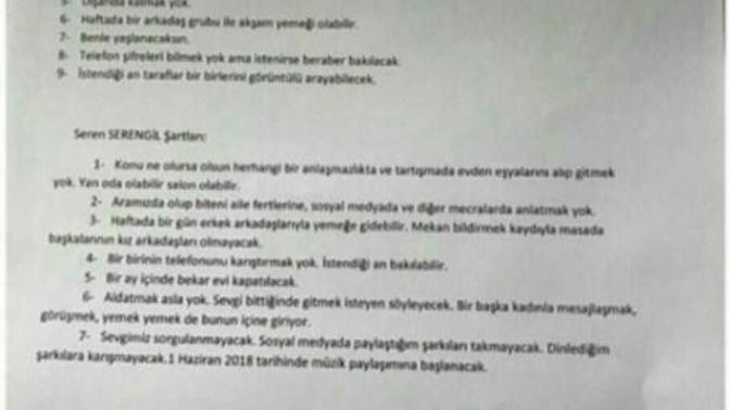 Sevgililik şartları?