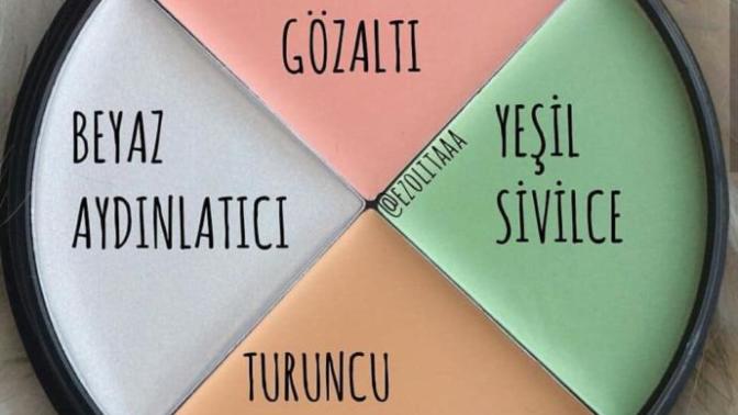 Makyajınızda çoklu kapatıcı paleti kullanıyor musunuz?