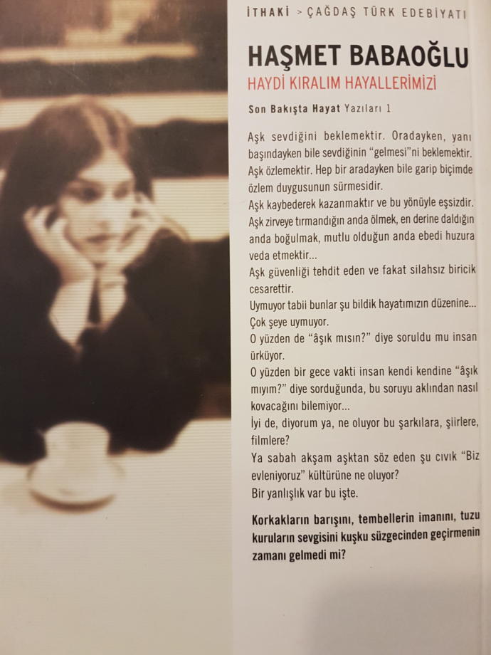 Günaydın... Haşmet Babaoğlu ne güzel anlatmış.. peki sizce Aşk var mı ve aşk aslında nedir? Peki Aşık mısınız ?