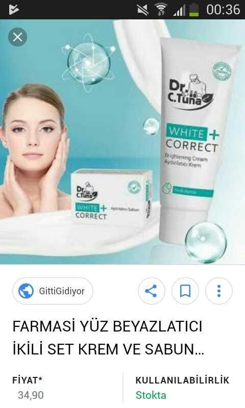 Dr c tuna, white correct??