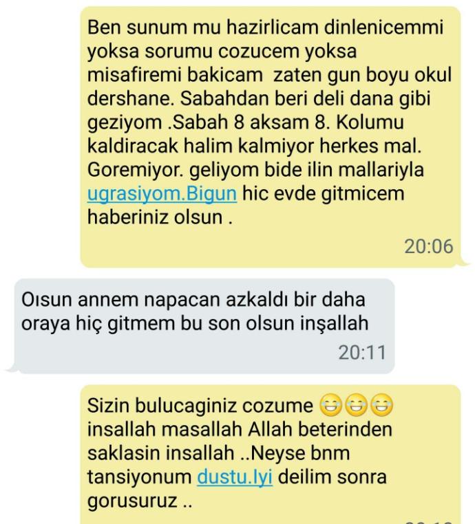 Cok zor durumdayim kimsem yok  bir  bakin..??