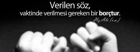 Düşündüğünü söyle, söylediğini yap ve sakın verdiğin sözlerin altında ezilme! Verdiğiniz sözleri tutar mısınız?