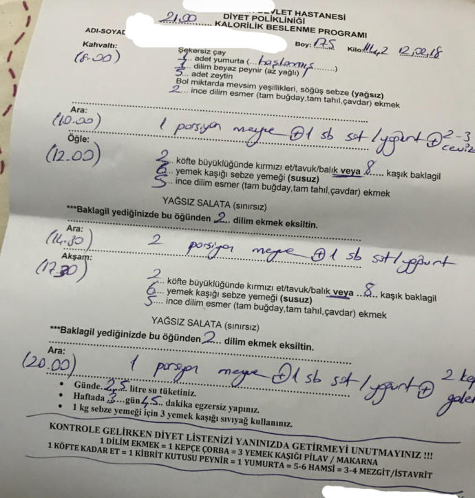 Diyetime uyamıyorum. 50 kilo vermem lazım nasıl oturtabilirim bu düzeni?