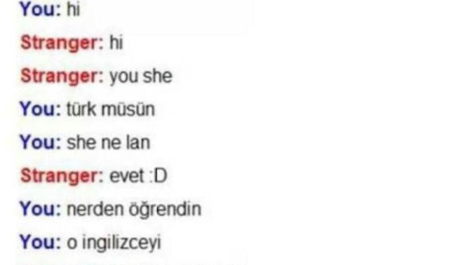 İngilizce bilen sevgili?