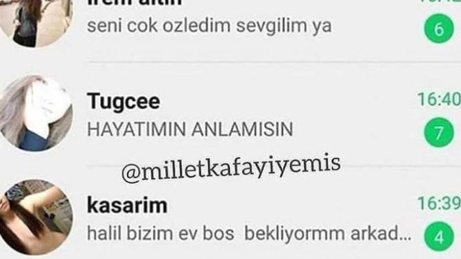Sevgiliniz varken başkalarıyla hiç konuştunuz mu?