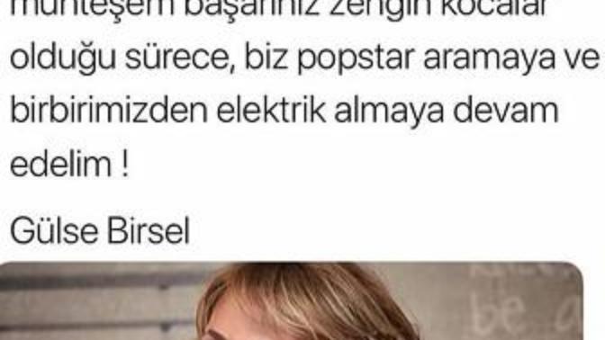 Gülse Birsel'in ''Ah Kızlar, En Büyük Başarınız Zengin Kocalar'' sözü hakkında ne düşünüyorsunuz?