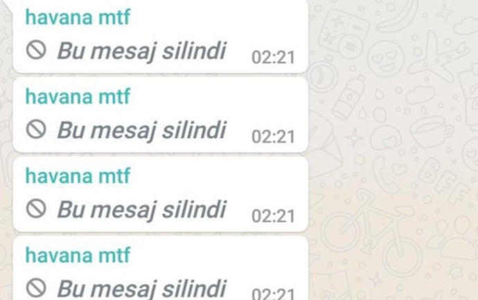 WhatsApp herkesten sil