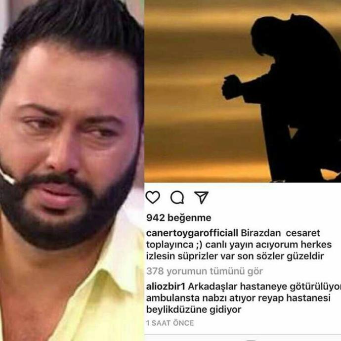 Caner Toygar instagram canlı yayında intihara teşebbüs etti! İntihar etmek sorunlara çözüm olabilir mi?