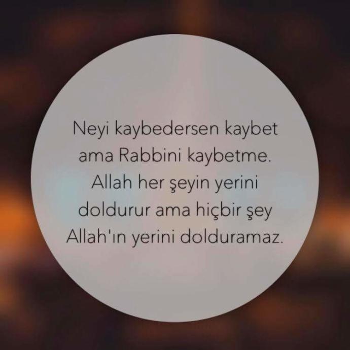 Neyi kaybettin ? 