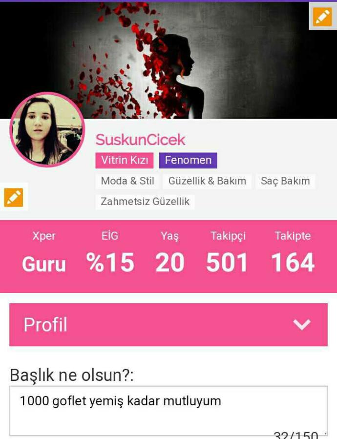 "Vitrin kızı" oldum, sizce ks beni neden vitrin kızı yaptı??