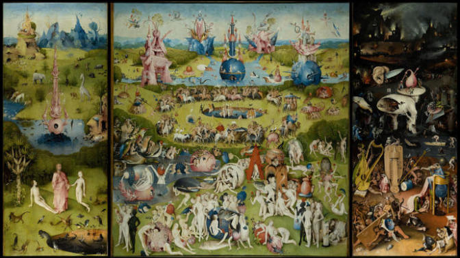 Hollandalı ressam , Hieronymus Bosch'un '' Cennet ve Cehennem '' Tablosu neden ünlü olmuş?