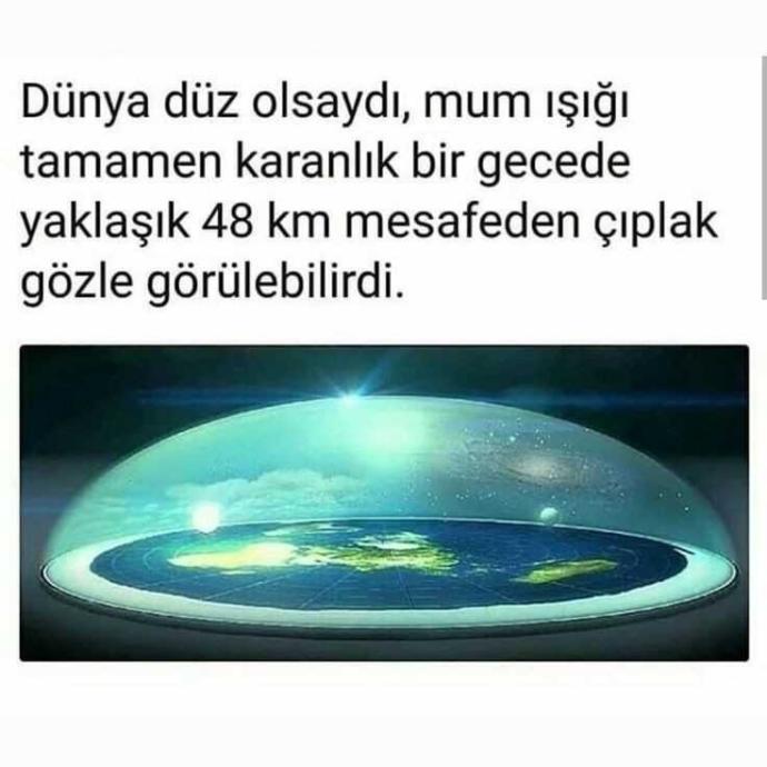Dünya'nın düz olduğuna inananların sayısı hergün artıyor. Sizce Dünya düz mü yoksa yuvarlak mı?