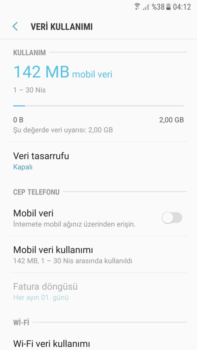 Aylik internet kullaniminiz ne kadar?