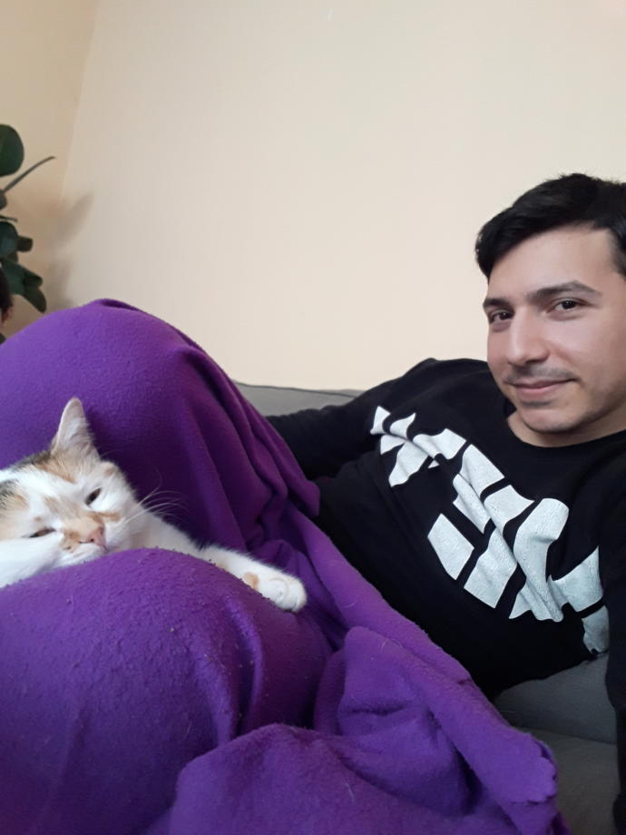 Evinde ponçik, minnoş, yumoş Kedi besleyen var mı?