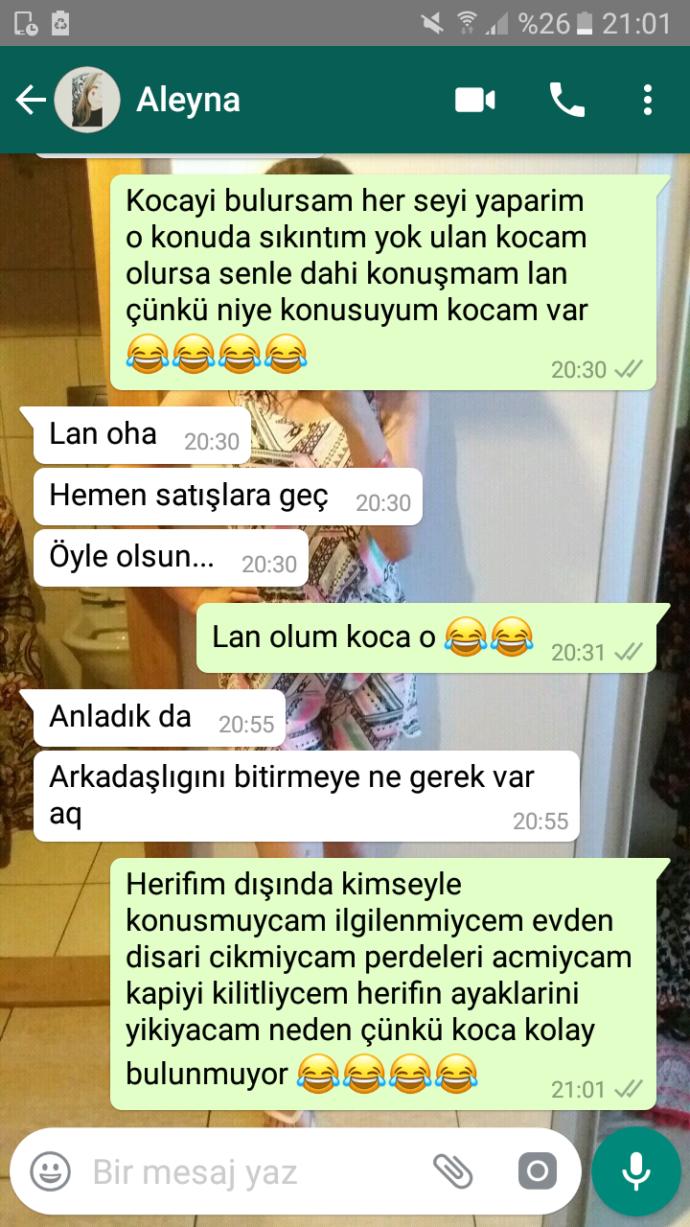İlginç ve komik WhatsApp resimli mesajlarını buradan paylaşalımmı?