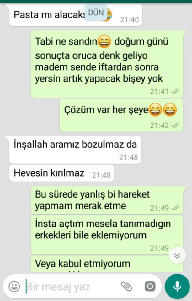 Sizce tekrar sevgili olabilir miyiz ne düşünüyosunuz? (wp ss li)?