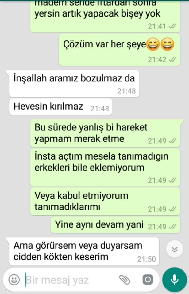 Sizce tekrar sevgili olabilir miyiz ne düşünüyosunuz? (wp ss li)?